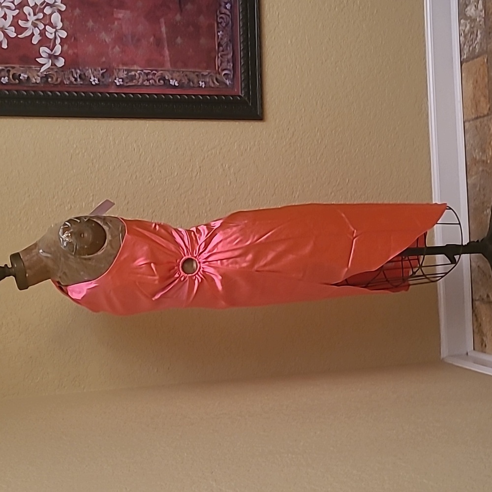 NWT French Connection Womens Satin Adaline Midi Cocktail Party Dress Pink Size 4 - Picture 9 of 9